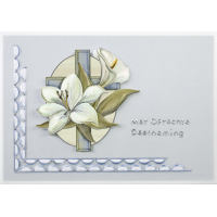 3D knipvel Sheet - Amy Design - Condoleance